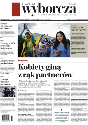 Cover of Gazeta Wyborcza