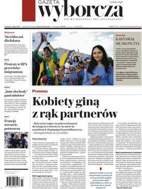 Cover of Gazeta Wyborcza Stoleczna