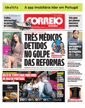 Cover of Correio da Manha