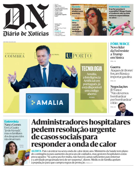 Cover of Diario de Noticias