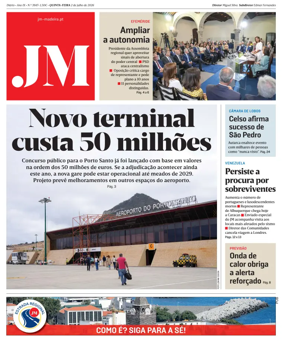 Cover of Jornal Madeira
