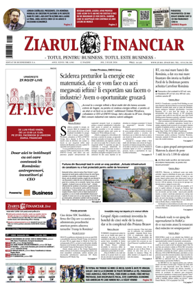 Cover of Ziarul Financiar