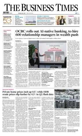 Cover of The Business Times