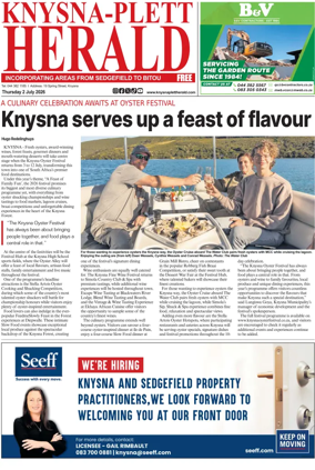 Cover of Knysna-Plett Herald