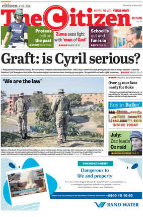 Cover of The Citizen (Gauteng)