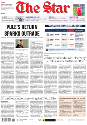 Cover of The Star Late Edition