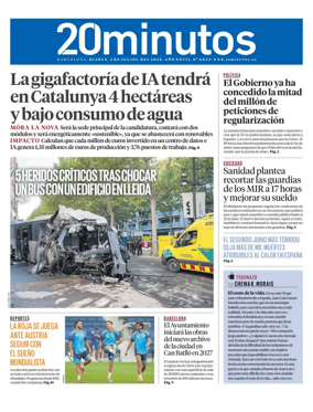 Cover of 20 Minutos Barcelona