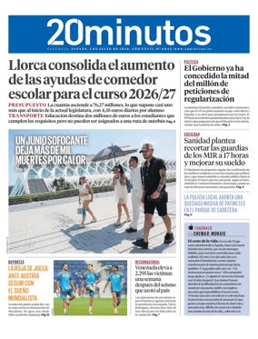 Cover of 20 Minutos Valencia