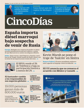 Cover of Cinco Dias