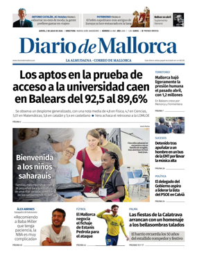 Cover of Diario de Mallorca
