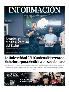 Cover of Diario Informacion (Elche y Vega Baja)