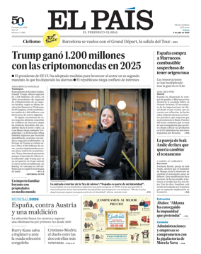 Cover of EL PAIS Catalunya
