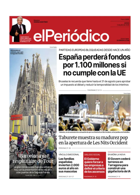 Cover of El Periodico - Castellano