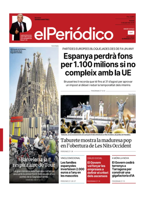 Cover of El Periodico - Catala