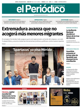 Cover of El Periodico Extremadura