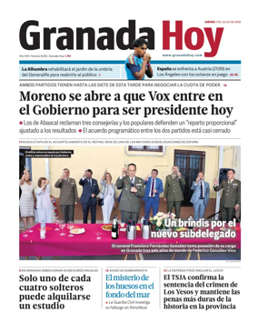Cover of Granada Hoy