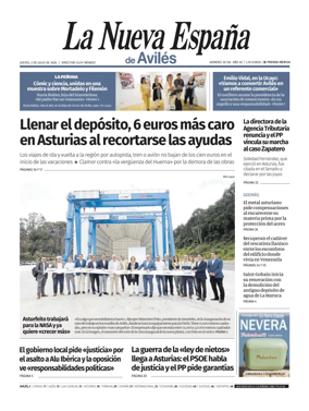 Cover of La Nueva Espana (Aviles)