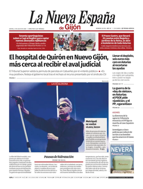 Cover of La Nueva Espana (Gijon)