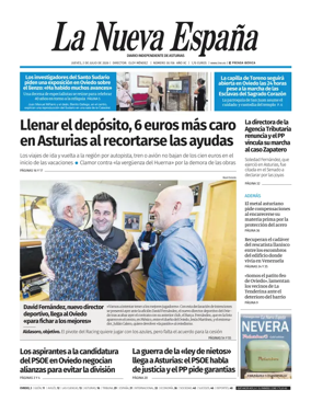 Cover of La Nueva Espana (Oviedo)