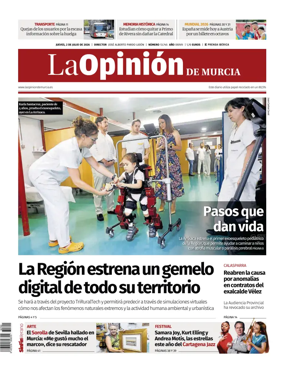 Cover of La Opinion de Murcia