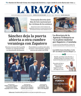 Cover of La Razon (Andalucia)