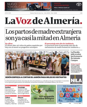 Cover of La Voz de Almeria
