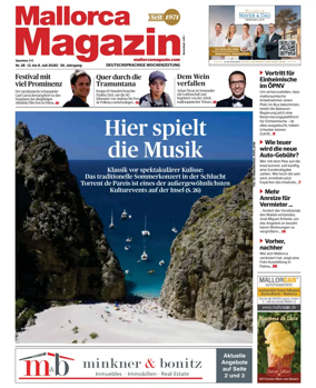 Cover of Mallorca Magazin