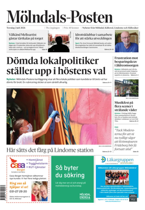 Cover of Molndals-Posten