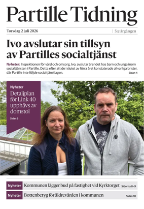 Cover of Partille Tidning