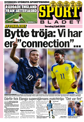 Cover of Sportbladet