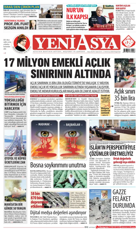 Cover of Yeni Asya