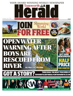 Cover of Atherstone & Coleshill Herald