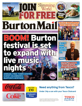 Cover of Burton Mail