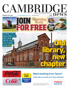 Cover of Cambridge News