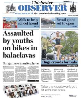 Cover of Chichester Observer