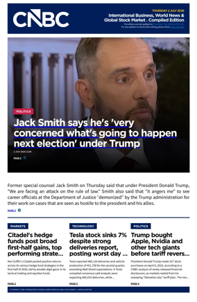 Cover of CNBC