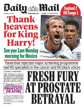 Cover of Daily Mail