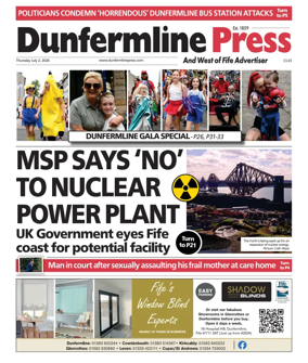 Cover of Dunfermline Press
