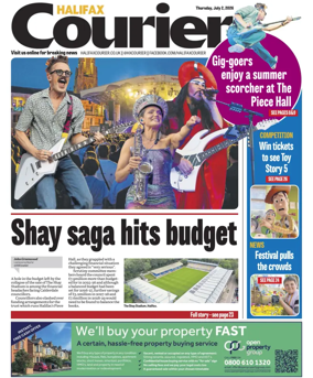 Cover of Halifax Courier