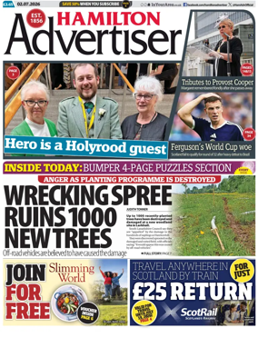 Cover of Hamilton Advertiser