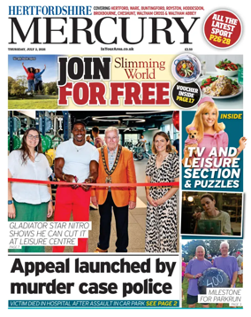 Cover of Hertfordshire Mercury
