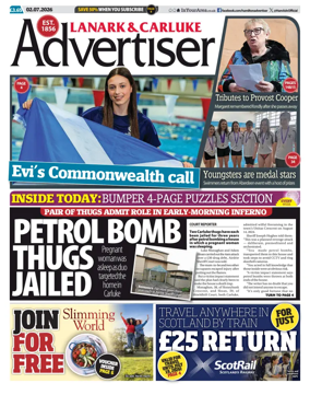 Cover of Lanark & Carluke Advertiser