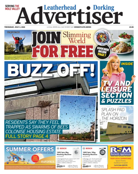 Cover of Leatherhead & Dorking Advertiser