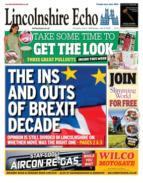 Cover of Lincolnshire Echo
