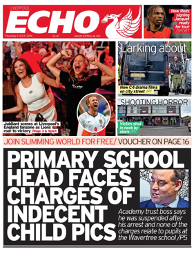 Cover of Liverpool Echo