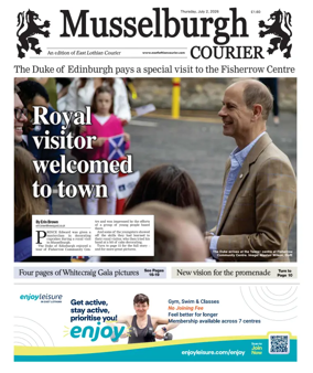 Cover of Musselburgh Courier