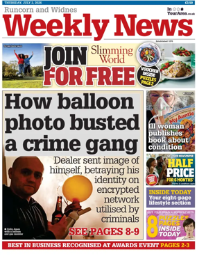 Cover of Runcorn & Widnes Weekly News