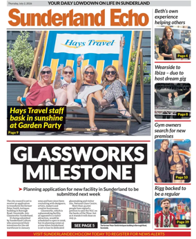 Cover of Sunderland Echo
