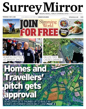 Cover of Surrey Mirror