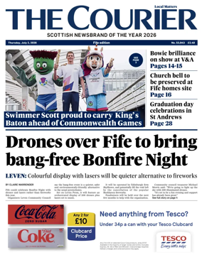 Cover of The Courier & Advertiser (Fife Edition)